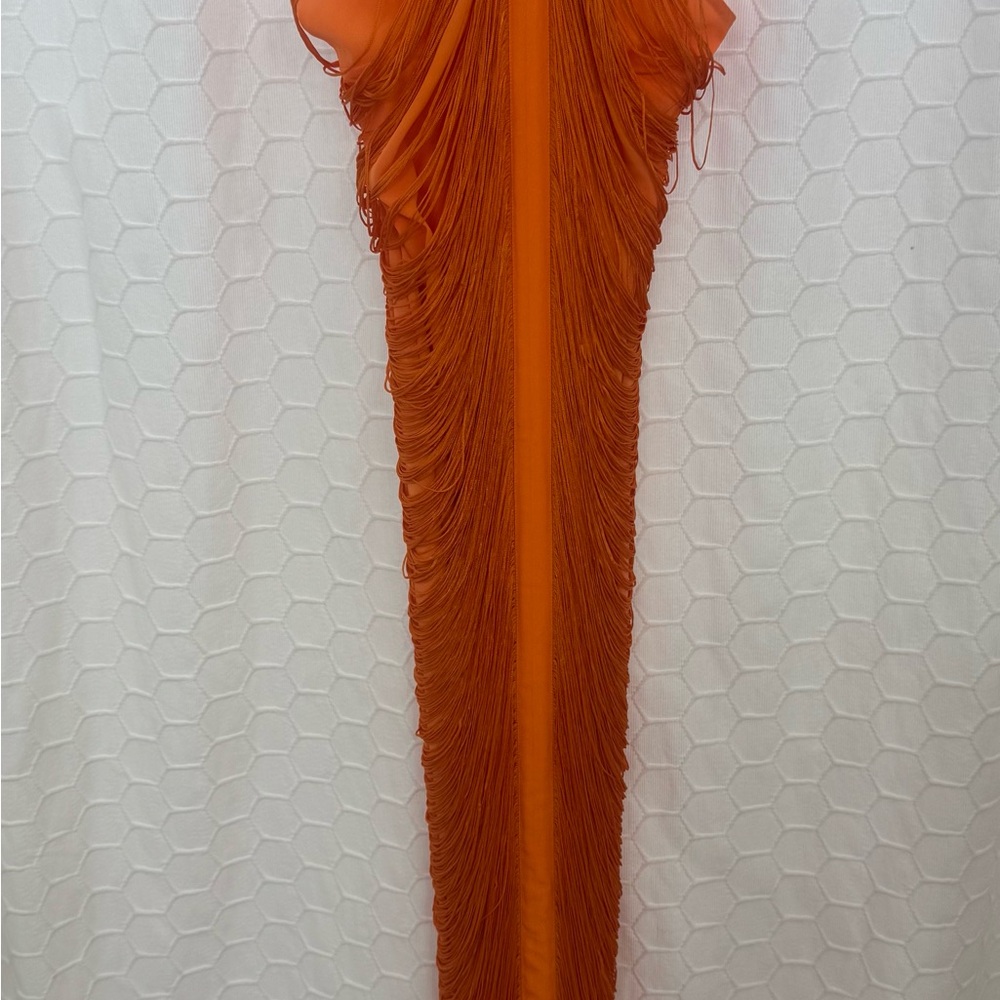 ASOS Orange Maxi Dress - Picture 2 of 3